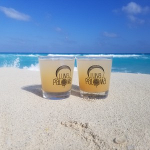 LUNA PALOMA Logo Cocktail Glass